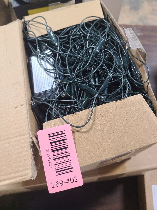 Photo 1 of 12ft x 5ft 360 LED Christmas Net Lights, 8 Modes Waterproof With Timer Low Voltage Connectable Mesh Lights for Trees, Bushes, Shurb, Garden, Outdoor Decoration(2 Pack, Green Wire, Warm White)