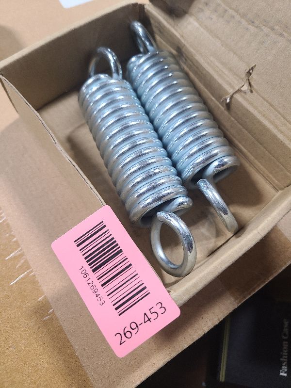 Photo 1 of 2 Pack Porch Swing Springs, Spring for Hammock Swing Punching Bags, Hanging Chair Hardware, 250lbs Weight Capacity