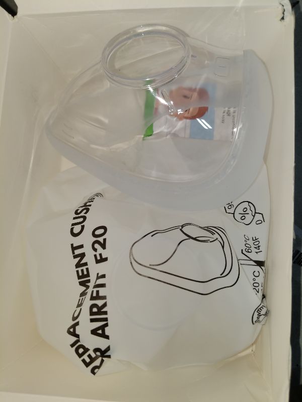 Photo 1 of 2 Packs Replacement Cushion for AirFit F20 - Reliable Seal Mask Cushion Perfect Fit for Full Face Mask - Accessories Replacement Supplies(Large)