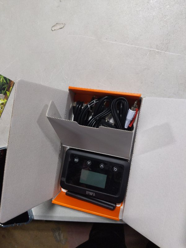 Photo 1 of 1Mii B03+ Bluetooth Transmitter Receiver for TV Home Stereo, Long Range Bluetooth 5.3 Adapter for TV Audio with Screen, aptX Low Latency & HD & Adaptive, Optical RCA AUX 3.5mm Inputs/Outputs