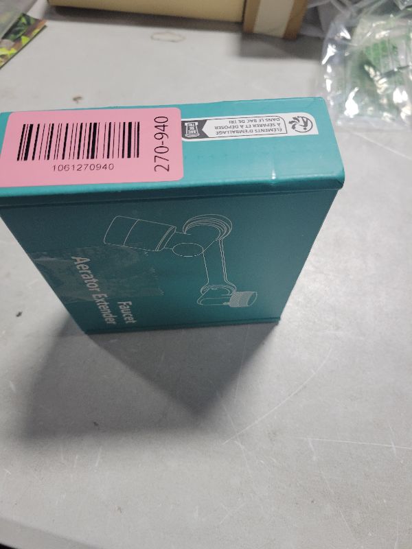 Photo 1 of 1080°Swivel Faucet Extender with Filter, Sink Water Faucet Aerator Extension in Brass, Swivel Robotic Arm Bathroom Faucet Extender, Kitchen Rotating Extension with 2 Mode Splash