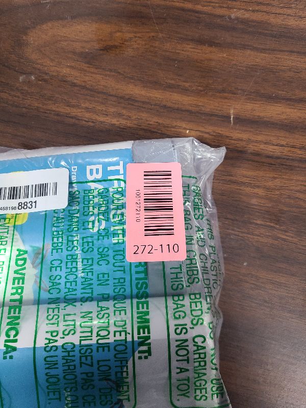 Photo 1 of 120 Counts 1.6 Gallon Mini Drawstring Trash Bags, Small Garbage Bags by KSSKSS, Code a fit 4.5-8 Liter, 1.2-2 Gal, White Trash Bin Liners for Home Office Kitchen Bathroom Bedroom