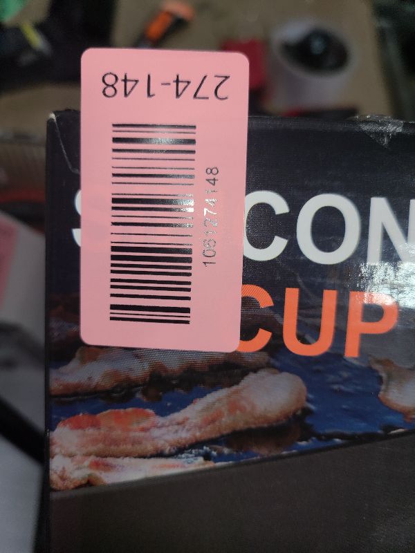 Photo 1 of 2 PCS Silicone Grease Cup Liners for Blackstone 36 28 22 17 Inch Griddle,Reusable Grease Catcher Cup Liner Grill Grease Tray,Durable Drip Pans Blackstone Griddle Accessories,Black