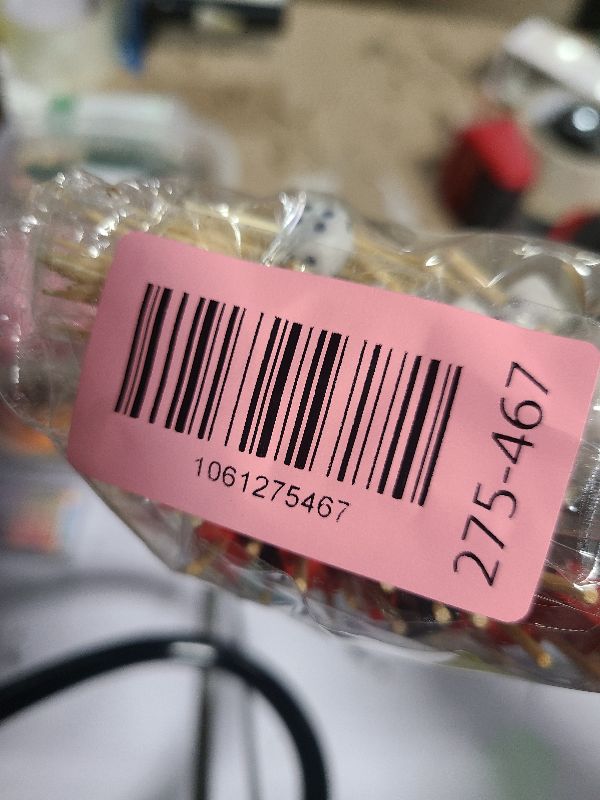 Photo 1 of 200Pcs Casino Cocktail Picks,4.7 Inch Decorative Dice Poker Cocktail Toothpicks for Las Vegas Night Decorations Casino Themed Party Supplies