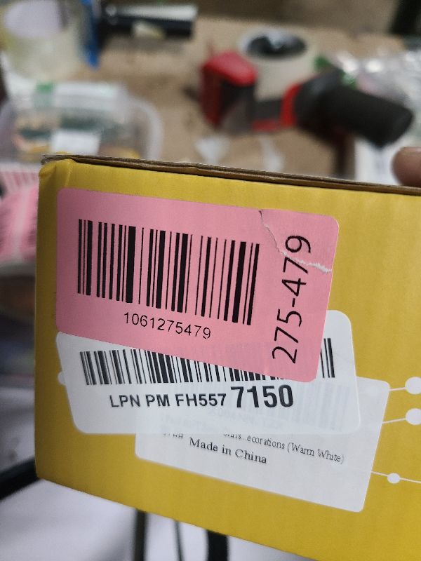 Photo 1 of 2 Pack 90FT Solar Christmas Lights, Super Bright 160 LED Solar Lights String with 8 Lighting Modes, Outdoor Waterproof Green Wire Solar Twinkle Light for Xmas Garden Decorations (Warm White)