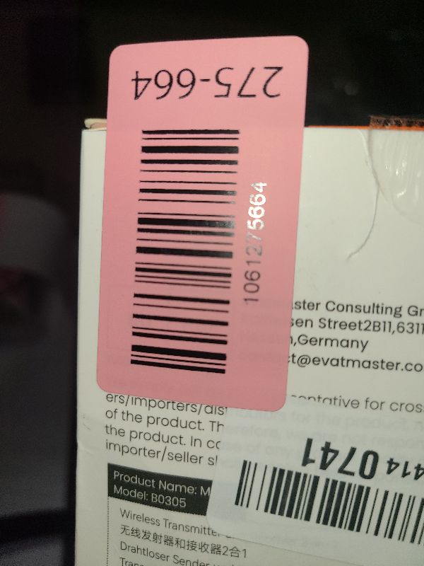 Photo 1 of 1Mii Bluetooth 5.3 Transmitter Receiver for TV to Wireless Headphones, Dual Link aptX Adaptive/Low Latency/HD Audio, Aux Bluetooth Audio Receiver Adapter for Home Stereo, Airplane, Boat, Gym