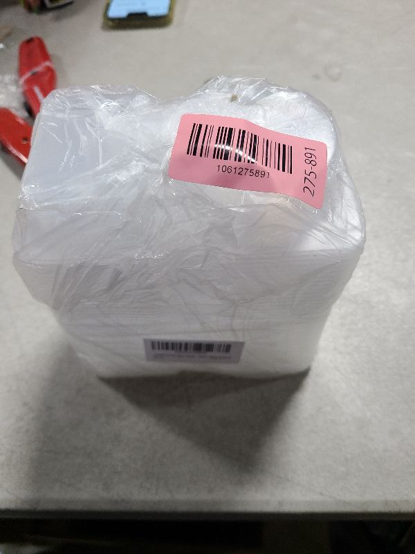 Photo 1 of 20pcs Double Compartment Condiment Container with Lids, Mini Plastic Snack Containers,BPA Free,Microwave Safe,Leakproof Food Storage, To Go Food Containers,Take Out Sauce Container