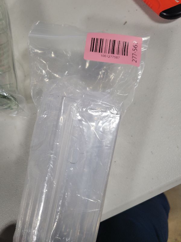 Photo 1 of (2- Pack) - Safety Innovations Bi-fold Door Lock - Closet Protection Child and Pet Proof Bi-fold Door Lock - Tool-Free Installation - Unbreakable Clear Polycarbonate - for 1 3/8" Thick Wood Doors