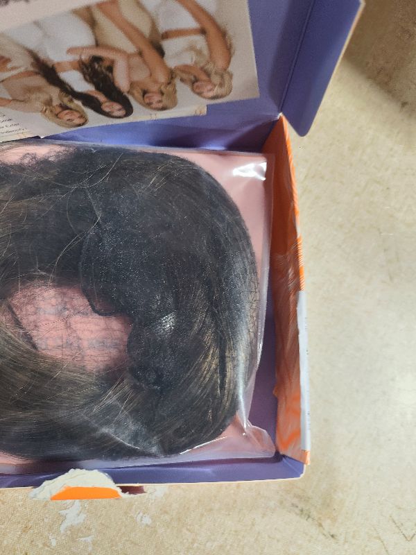 Photo 1 of Full Shine Weft Hair Extensions Human Hair Genius Weft Human Hair Extensions Hand Tied Sew In Balayage Darkest Brown To Light Brown Mix Darkest Brown Hair Bundles 16 Inch 50G