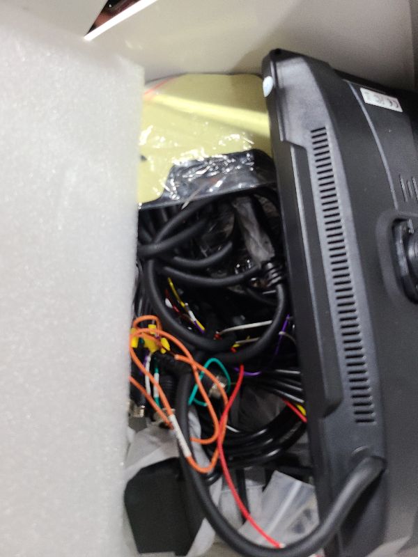 Photo 1 of 1080P Backup Camera System Kit with CarPlay,10.36" Touch Screen Reversing Monitor with Record Function,Night Vision DVR,IP68 Waterproof,Reverse/Side View Camera for RV/Semi Box Truck(12-36V)