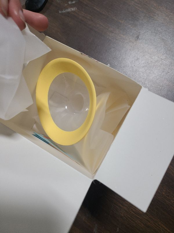 Photo 1 of 19mm Oval Flanges Shields Compatible with Medela Pumps, Replacement Parts for Pump in Style, Symphony, Swing Maxi, Harmony and Personalfit Flex–Breast Pump Accessories