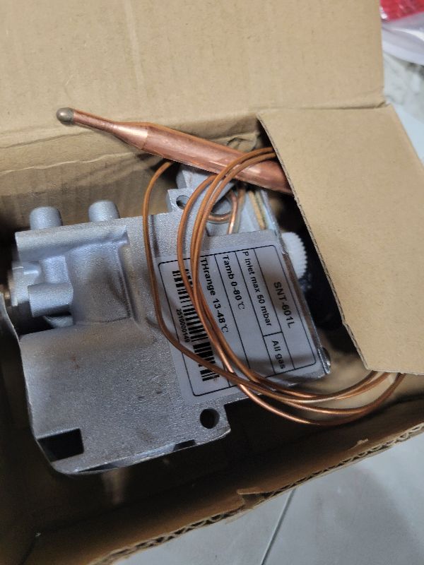 Photo 1 of 098237-08 Gas Control Valve Compatible with SIT 630 Eurosit Vent Free Gas Control Valve, Compatible with DESA International IHP FMI Wall Heaters, Vent-Free Fireplaces, Gas Logs Replace# 0630545