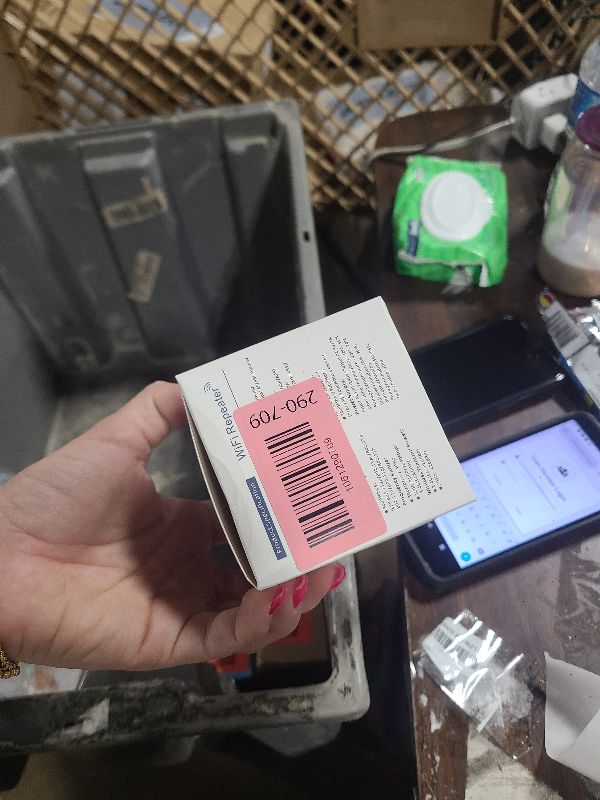 Photo 1 of 1200Mbps WiFi Extender Signal Booster for Home, Dual Band 5GHz/2.4GHz Wireless Internet Repeater with 4 External Antennas, Covers Up to 3600 Sq.ft & Supports 80 Devices, AP Mode with Ethernet Port