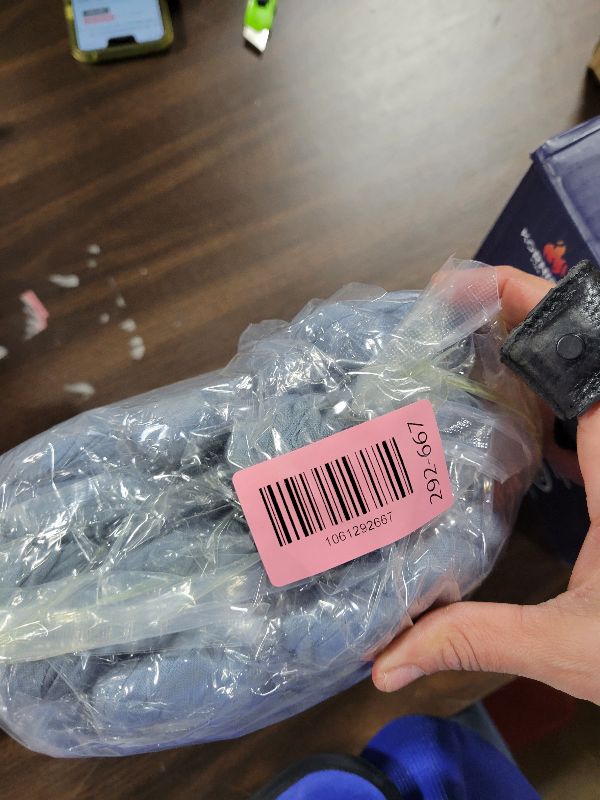 Photo 1 of 16 Pack Dusty Blue Cheesecloth Table Runner 20 x 120 inch Gauze Table Runners 10 FT Long,Semi Sheer Boho Cheese Cloth Fabric Table Runner Bulk for Wedding,Party,Baby Shower,Bridal Shower Decoration