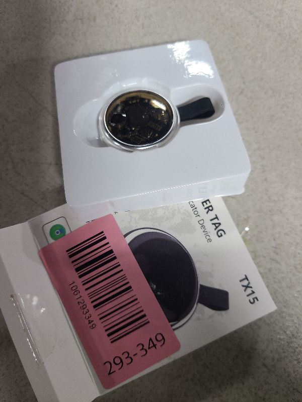 Photo 1 of 2025 New Air Tracker Tag-1 Pack Compatible with Find My (iOS Only), Bluetooth Tracker (White), Portable Locator Device
