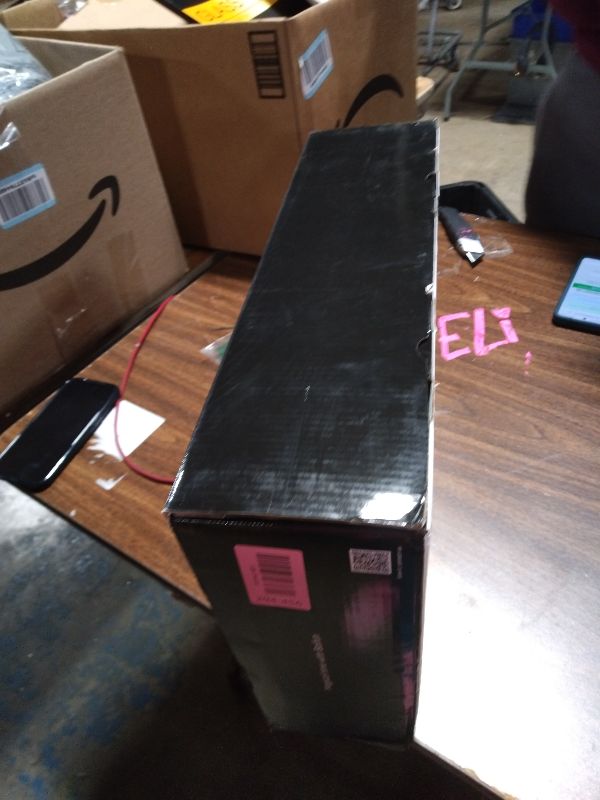 Photo 1 of 17.5" Portable DVD Player with 15.6" Large HD Screen, 6 Hours Rechargeable Battery, Support USB/SD Card/Sync TV and Multiple Disc Formats, High Volume Speaker, Black