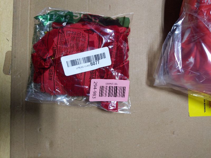 Photo 1 of 12PCS Red Velvet Bows for Christmas Tree, Velvet Ribbon Bows Christmas Tree Decorations, Xmas Ornaments for C hristmas Tree Wreath, Home Party, Holiday (Red)