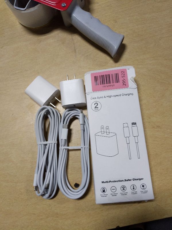 Photo 1 of [Apple MFi Certified]10FT Fast iPhone Charger,Extra Long Apple Charger Fast Charging 2Pack USB C Charger Block Plug + 10Foot Lightning Cable Cord for iPhone 14/Pro/Pro Max/Plus/13/12/11/XS/XR/X/SE2022