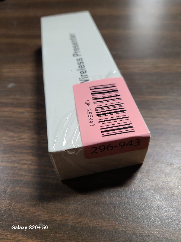 Photo 1 of 2-in-1 USB Type C Presentation Clicker, Rechargeable Wireless Presenter Remote, Clicker for PowerPoint Presentations, Pointer for Presentations Slide Advancer with Volume Control for Mac,Computer, PPT