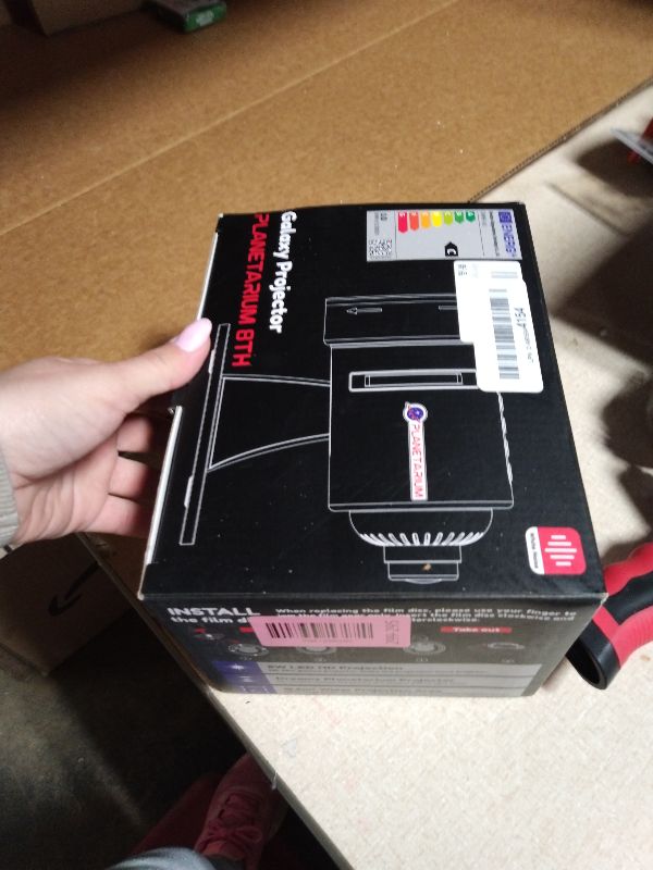 Photo 1 of [White Noise] Galaxy Projector, 28 Soothing Sounds Star Projector Sound Machine, Solar System Space Planetarium Projector Night Light, Room Decor for Ceiling Bedroom Kids Adults Sleep Trainer