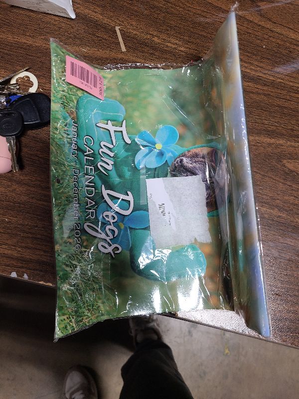 Photo 1 of 2026 Calendar - Cute Puppies Wall Calendar 2026, 12 Months Fun Dogs Calendar, Jan. 2026 - Dec. 2026, 12'' x 12'' (Closed), 12'' x 24'' (Open), Funny Dog Calendar Gag Gifts, Hanging Hole, Holidays