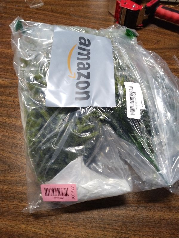 Photo 1 of 17inch Small Christmas Tree, Artificial Plastic Christmas Trees with Spikes for Christmas Home Indoor Outdoor Decoration, 2pcs