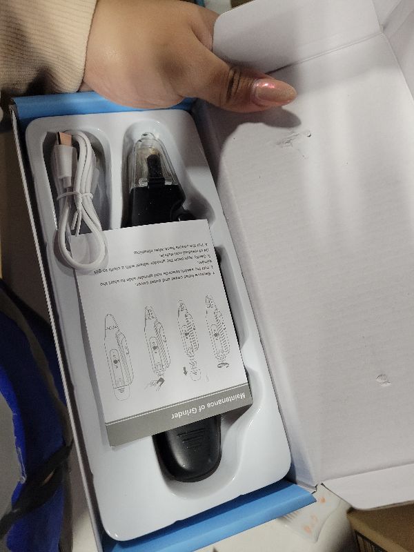 Photo 1 of 2-in-1 Dog & Cat Nail Clipper with Grinder - Dual Highlight LED Reduce Over-Trimming, Long Battery Cordless USB-C Rechargeable, Safety Lock & Catcher Cap, Quiet Home Grooming for Small Large Pets