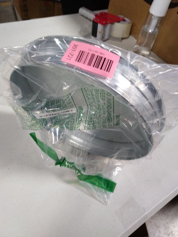 Photo 1 of 10" Inch Metal Tee Cap - Round Vent Cover - Galvanized Steel - Indoor and Outdoor Pipe Cover - Dryer Vent Cover - Dryer Duct End Cap - 10In Metal End Cap - Metal Plug 10Inch - Round Metal Duct Cap