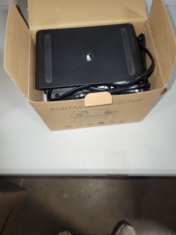 Photo 1 of [4K Support & Electronic Focus] Projector with WiFi and Bluetooth, 4K 1080P Native Projector Keystone & Zoom, 20W Speaker, 180°Adjustable Portable Projector for Phone, Laptop, Bedroom, Outdoor