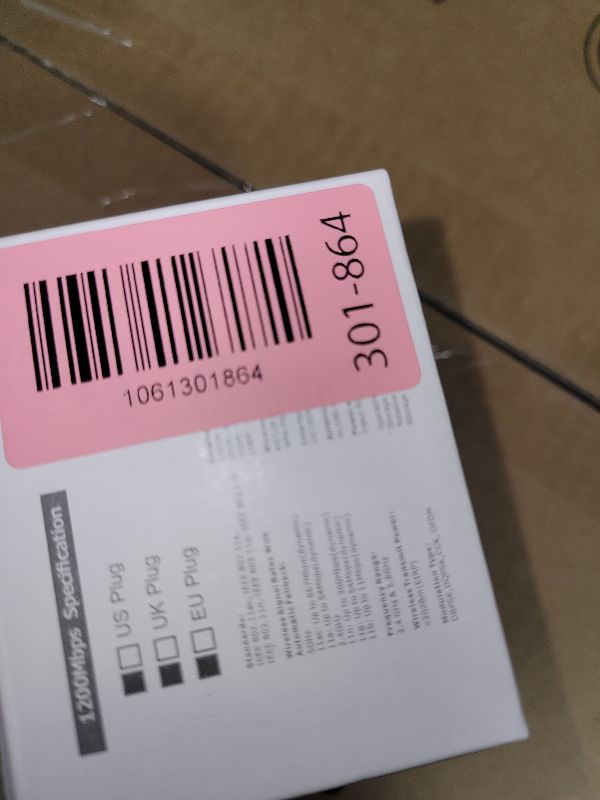 Photo 1 of 2025 1.2Gbps WiFi Extender Signal Booster, Up to 12880 sq. ft, Dual Band 5GHz/2.4GHz, WiFi Extenders Signal Booster for Home, WiFi Range Extender with Ethernet Port, Connects 100+ Devices