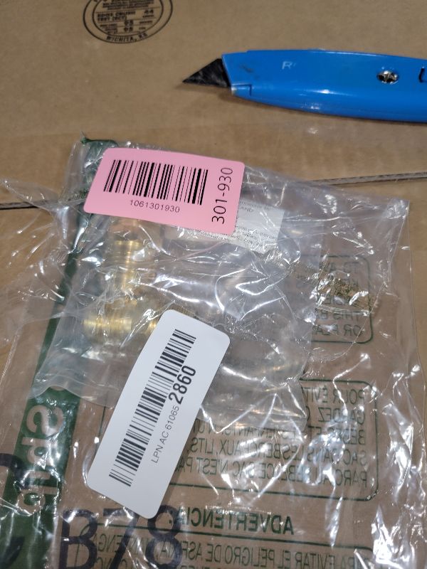 Photo 1 of 2 Pack 5/8" Flare x 1/2'' Inch NPT Male Brass Couples Tube Fitting Half Union Gas Adapter Connector by CX WONDERLAND