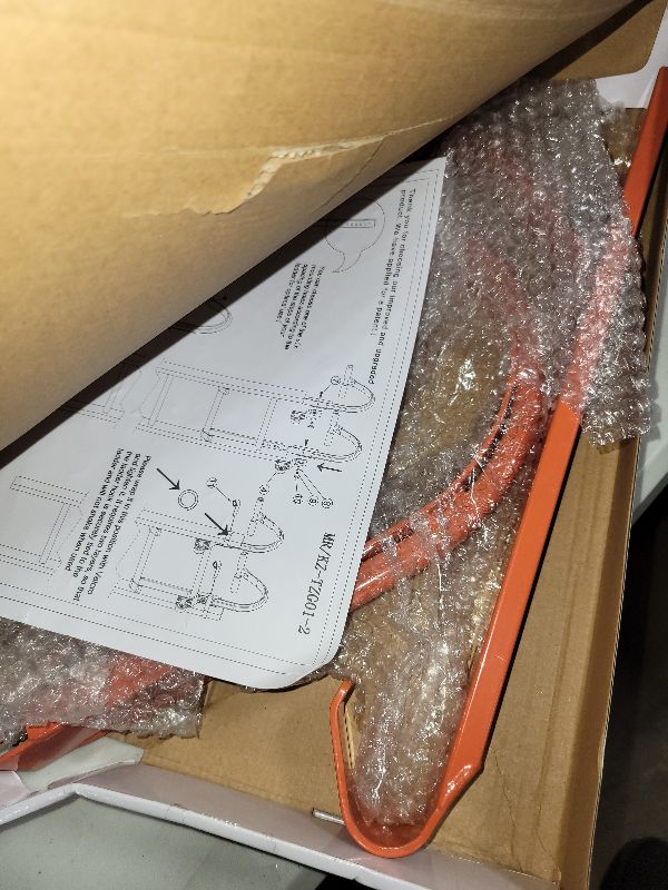 View 2 of 2 Pack Heavy Duty Ladder Roof Hook with Wheel Rubber Grip T-Bar for Damage Prevention,500 lbs Weight Ratin,Fast & Easy to Access Steep Roof