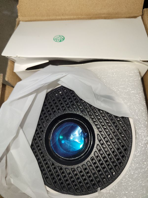 Photo 1 of [Built-in Apps & 2026 Upgraded] Mini Projector with WiFi 6 and Bluetooth 5.4 Support 4K 1080P Auto Keystone 180° Rotatable Projector Portable Compatibile with HDMI/TV Stick/Memory Stick/Laptop, White