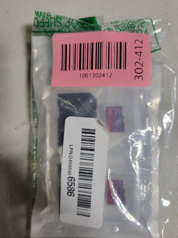 Photo 1 of 128GB Micro Memory Card Class 10 Memory Cards High Speed Mini TF Card with Adapter for Smartphones/Tablet/Drone/Game Console(2-Pack)