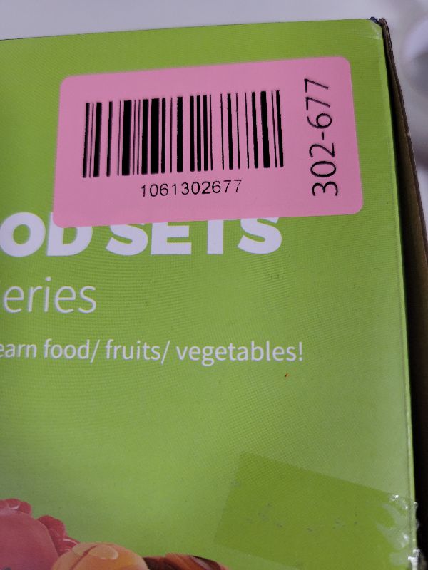 Photo 1 of 100 Pcs Play Food Set for Kids Kitchen, Pretend Food Toy for Toddlers Age 1-3, Plastics Cutting Fake Food/ Fruit/ Vegetable Accessories with 2 Baskets, Birthday Gifts for 2 3 4 5 Years Old Boys Girls