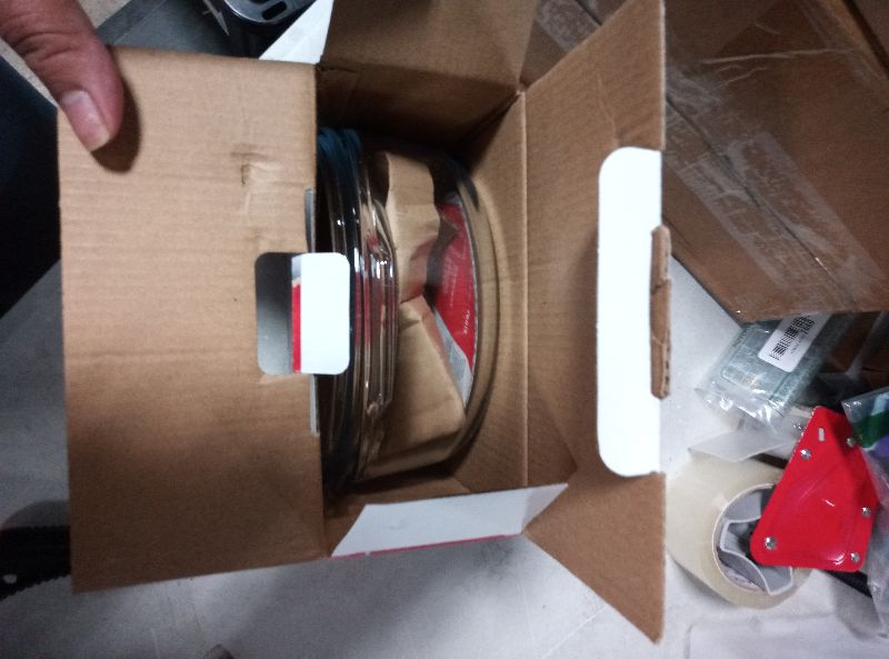 Photo 1 of 0.8L Small Tempered Glass Casserole Dish for Oven with Lid, Round Microwave Oven Baking Dish with Glass Lid