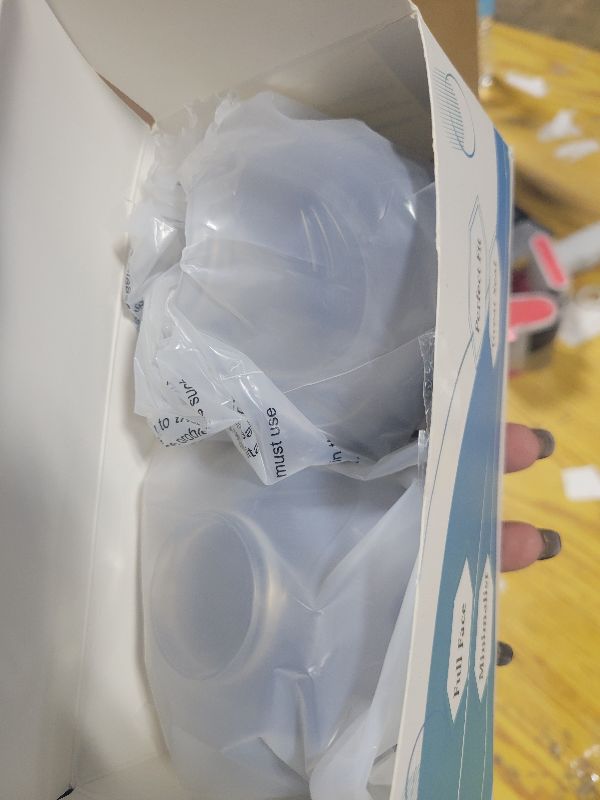 Photo 1 of 2 Pack Memory Foam Mask Cushions for AirFit F30 Secure Seal CPAP Supplies Adaptive Softness for Zero-Pressure Contact and Lasting Comfort - Medium