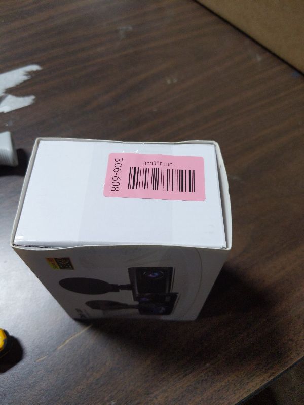 Photo 1 of 1080P Dual Dash Camera for Car Front and Inside Dashcam Car Security Video Recorder,170°Wide Angle Vehicle Cam,WDR,G-Sensor,2’’ IPS Screen,Loop Recording,Night Vision (Dual Dash Cam Without Card)