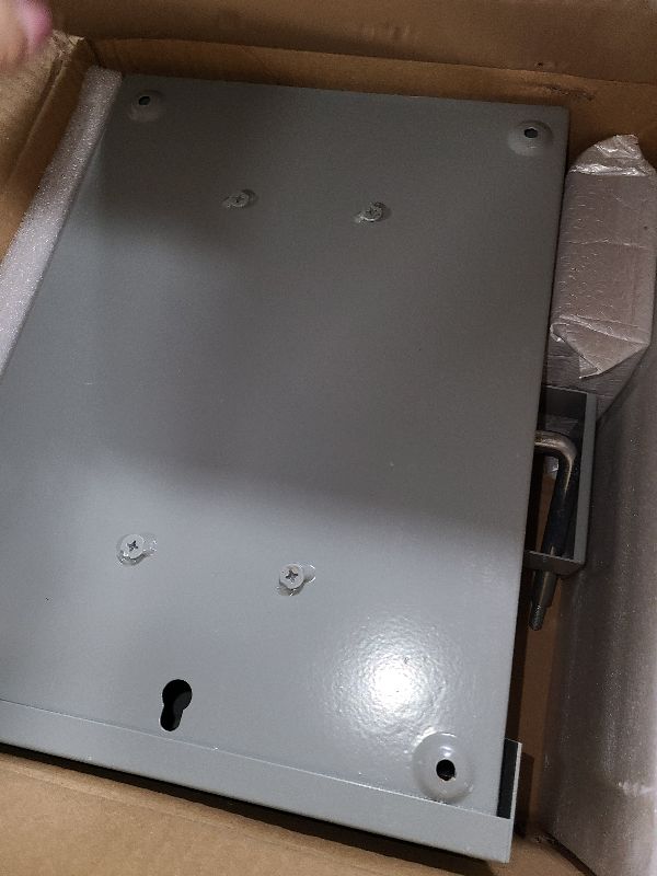 Photo 1 of 100-Amp, 3 Pole 120V/240V General Safety Switch, Non-Fused AC Disconnect Switch Box, Outdoor&Indoor, NEMA-3R Enclosure, Anti Corrosion and Rust Prevention with Ground Kit (100A)