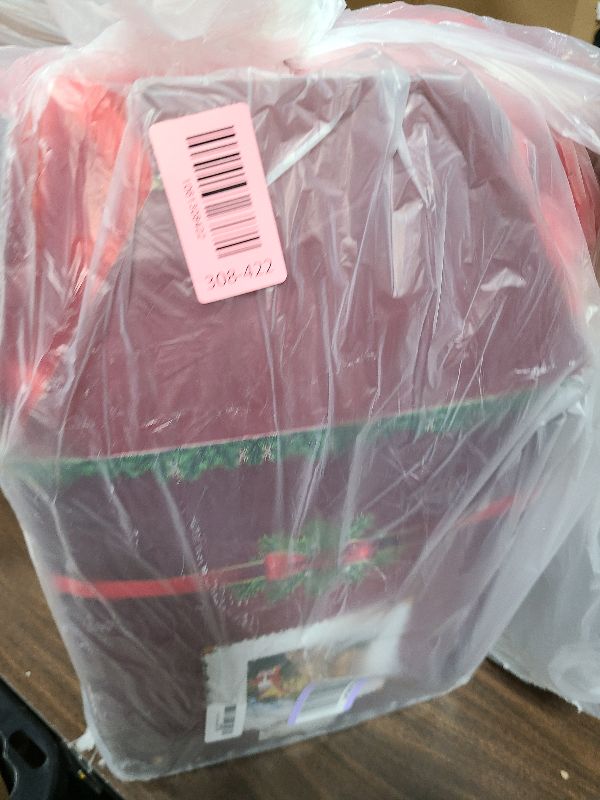 Photo 1 of 11FT Christmas Inflatable Archway Decoration Blow Up Giant Arch with Santa Claus & Xmas Tree Outdoor Decor Built-in LED Yard Decorations Garden Lawn Party Holiday Patio Outside Décor