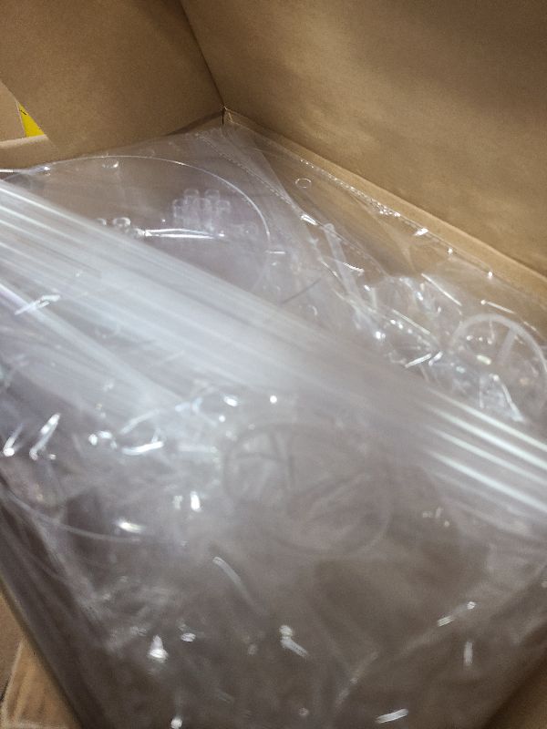 Photo 1 of 12 Sets Boho Rainbow Baby Shower Balloon Stand Kit for Table Boho Centerpieces with Balloon 3D Rainbow Party Decorations for Boys Girls Birthday Party Supplies