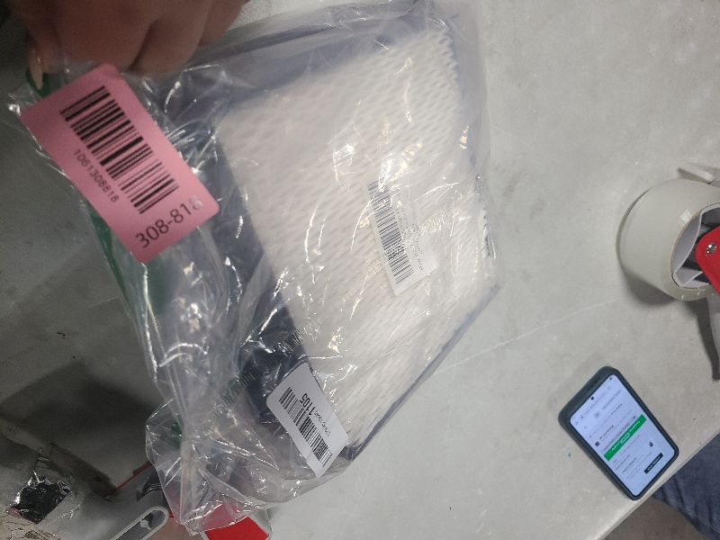 Photo 1 of 1040 Humidifier Filter for Aircare Essick Bemis MoistAir Humidifier - Replacement Wick Fit Models B40 3D6-100 5D6-700 7D6-100 D46-720 E27-000 E35-000 CM330 B23-810 MA0300 MA-0500 (2 Pack)