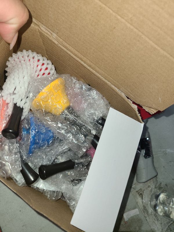 Photo 1 of 24 Pieces Metal Steel Hand Bell Call Service Colorful Note Musical Instruments Handbell with Black Wooden Handles for School Dinner Calling Decor, 8 Colors (1.97'' in Dia)