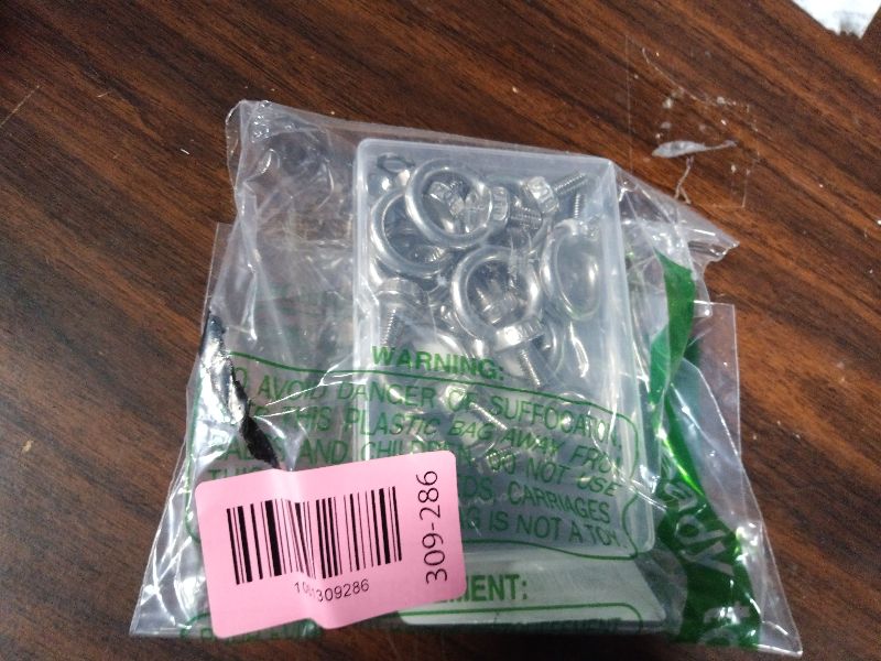 Photo 1 of 10 Pcs M6 Eye Bolts with Nuts Stainless Steel Lifting Eye Bolt UNC Heavy Duty Marine Grade Shoulder Ring Eyebolt, Eye Bolts with Nuts 1/4