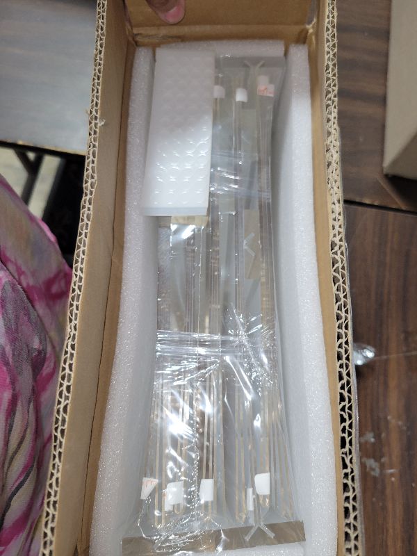 Photo 1 of 12 Pack Acrylic Sign Holder 8.5 x 11, Double-Sided Clear Sign Holder Plastic Stands for Display, T Shape Acrylic Table Sign Stands for Office Store Restaurants Wedding Party Decoration