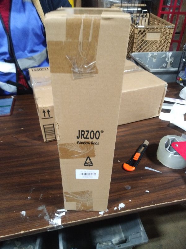 Photo 1 of 2 Pack Wood Curtain Rods for Windows 48 to 84 Inches (4-7ft), 1'' Diameter Heavy Duty Adjustable Rustic Farmhouse Drapery Pole with Boho Imitation Wooden Grain Decorative Finials, Size 30"-88"