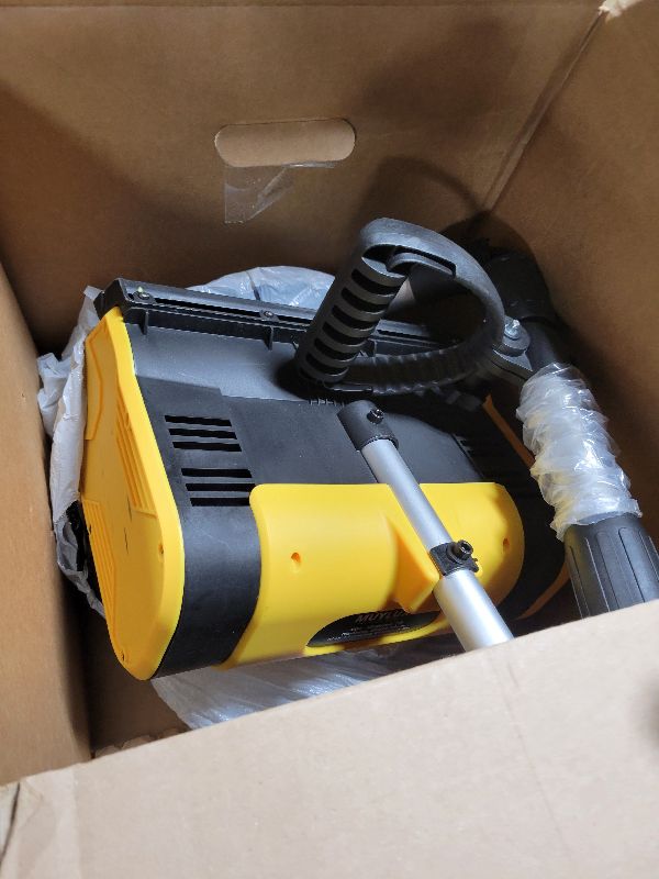 Photo 1 of 12" Cordless Snow Shovel Compatible with Dewalt 20v Battery (Tool Only), Electric Snow Blower for Driveway Walkways Snow Removal, LED Work Light, 20Ft Throw Distance, -30°~30° Adjustable Direction