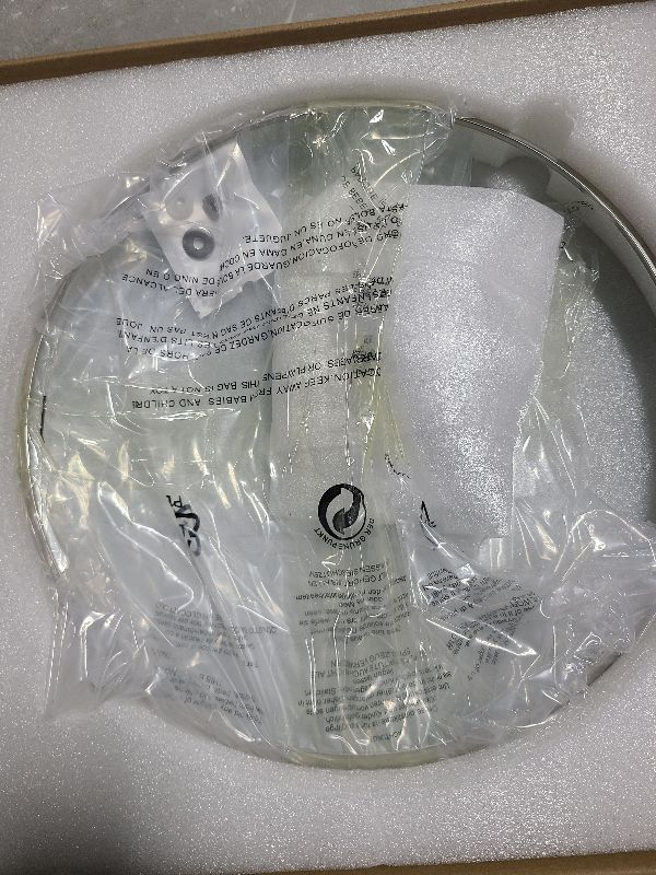 Photo 1 of 12 Inch Lid Compatible with Hexcla-Tempered Glass,Steam Vented, Dishwasher Safe