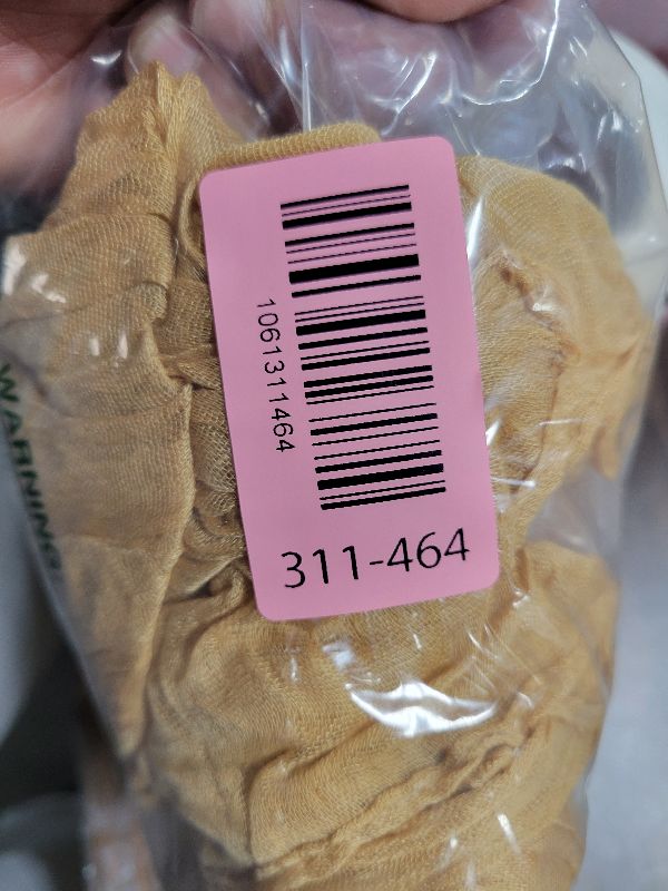 Photo 1 of 2 Pack Sand Cheesecloth Table Runners, 10Ft Gauze Table Runner Rustic Wedding Cheese Cloths Decor for Bridal Baby Shower Birthday Party Thanksgiving Cake Table Decorations