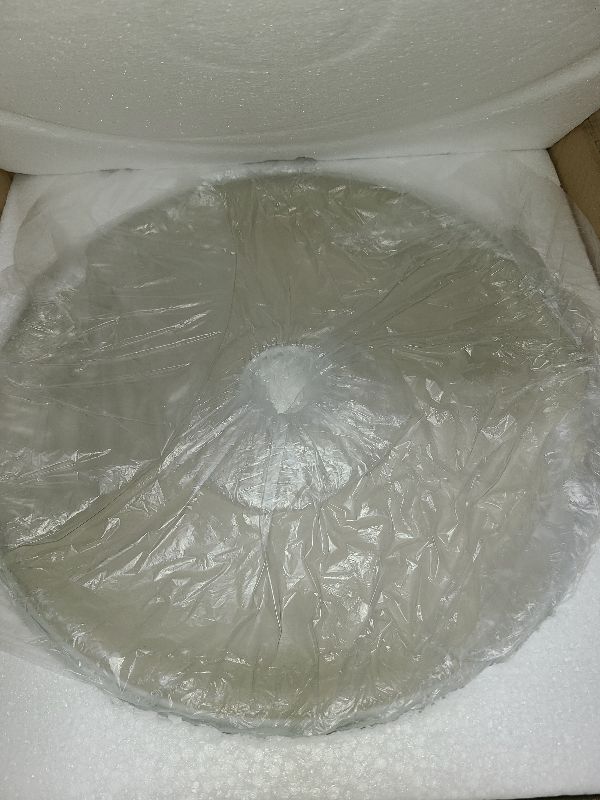 Photo 1 of 12 Inch Round Bathroom Sink Above Counter, QISHKA Small White Ceramic Vanity Vessel Sink Mini Countertop Bowl Basin for Space-Saving